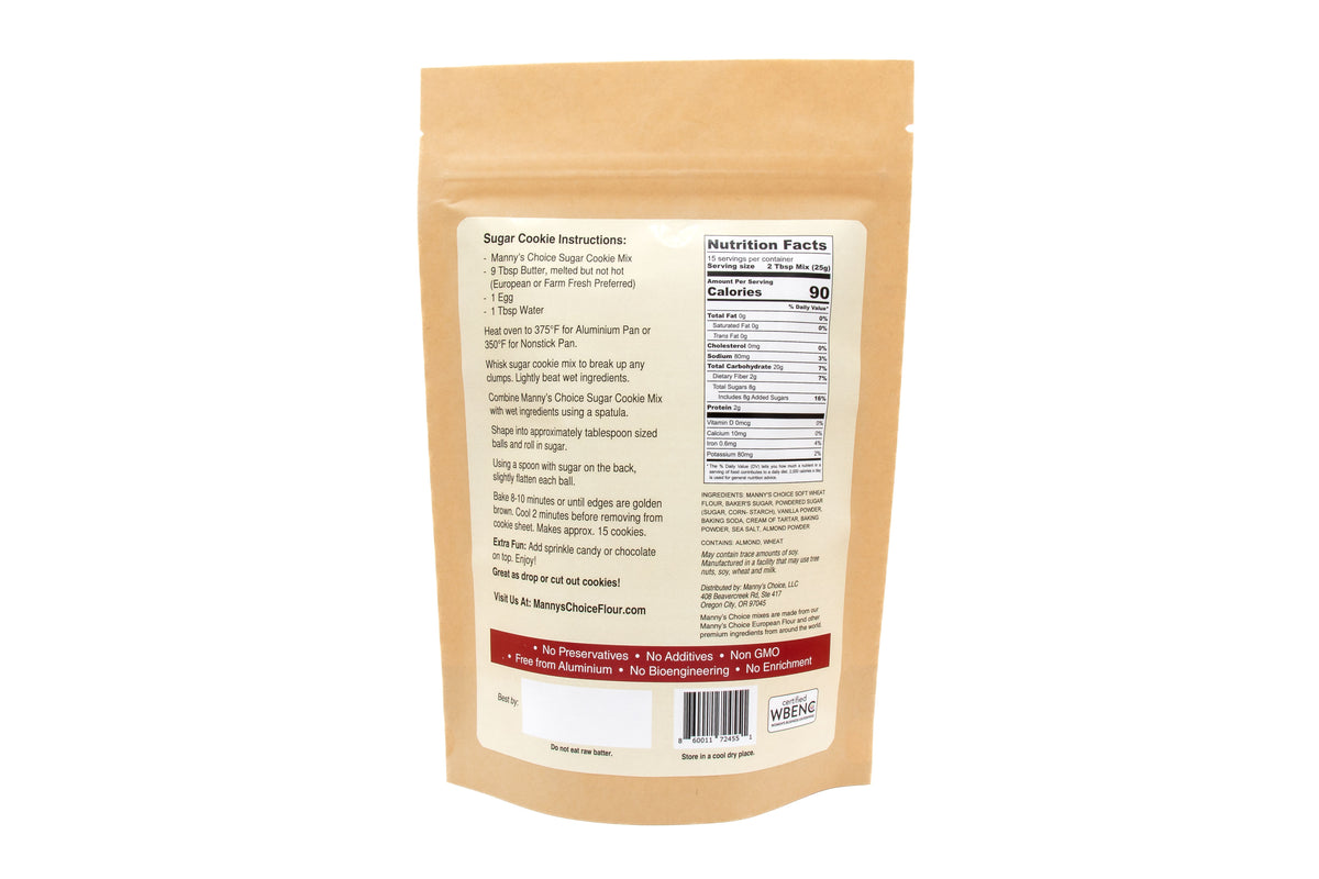 Manny’s Choice Sugar Cookie Mix – 2