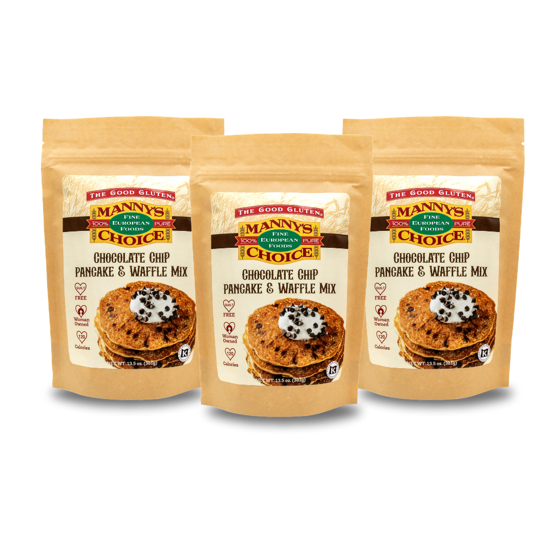 Manny’s Choice Chocolate Chip Pancake and Waffle Mix – 3