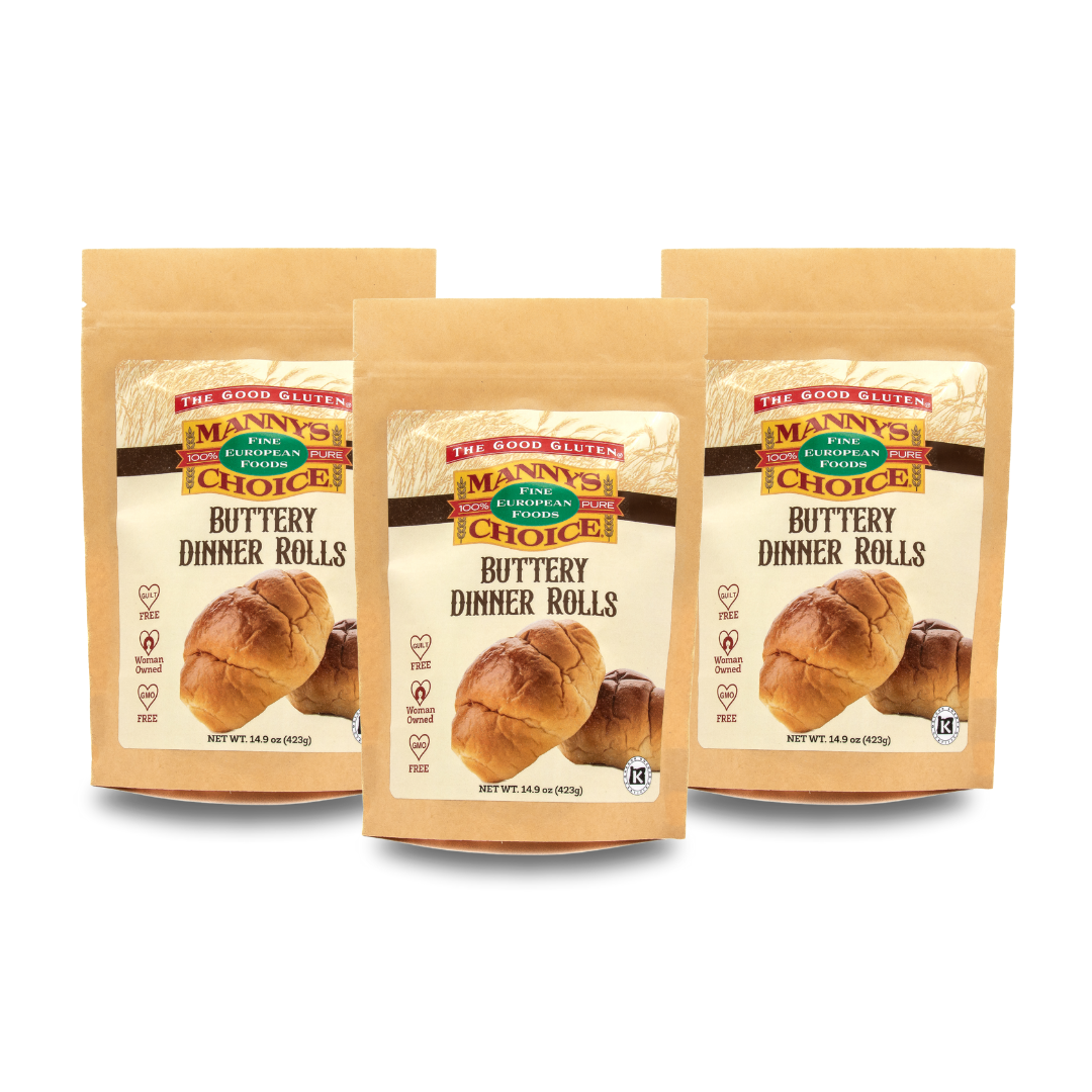 Manny’s Choice Buttery Dinner Rolls Mix – 3