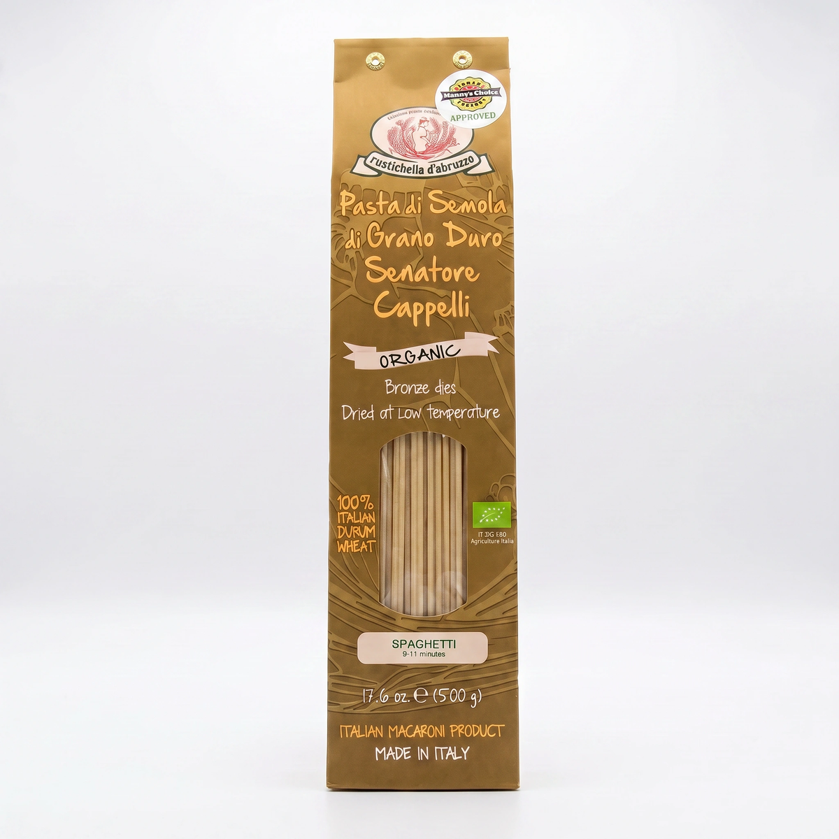Organic Senatore Cappelli Spaghetti by Manny's Choice