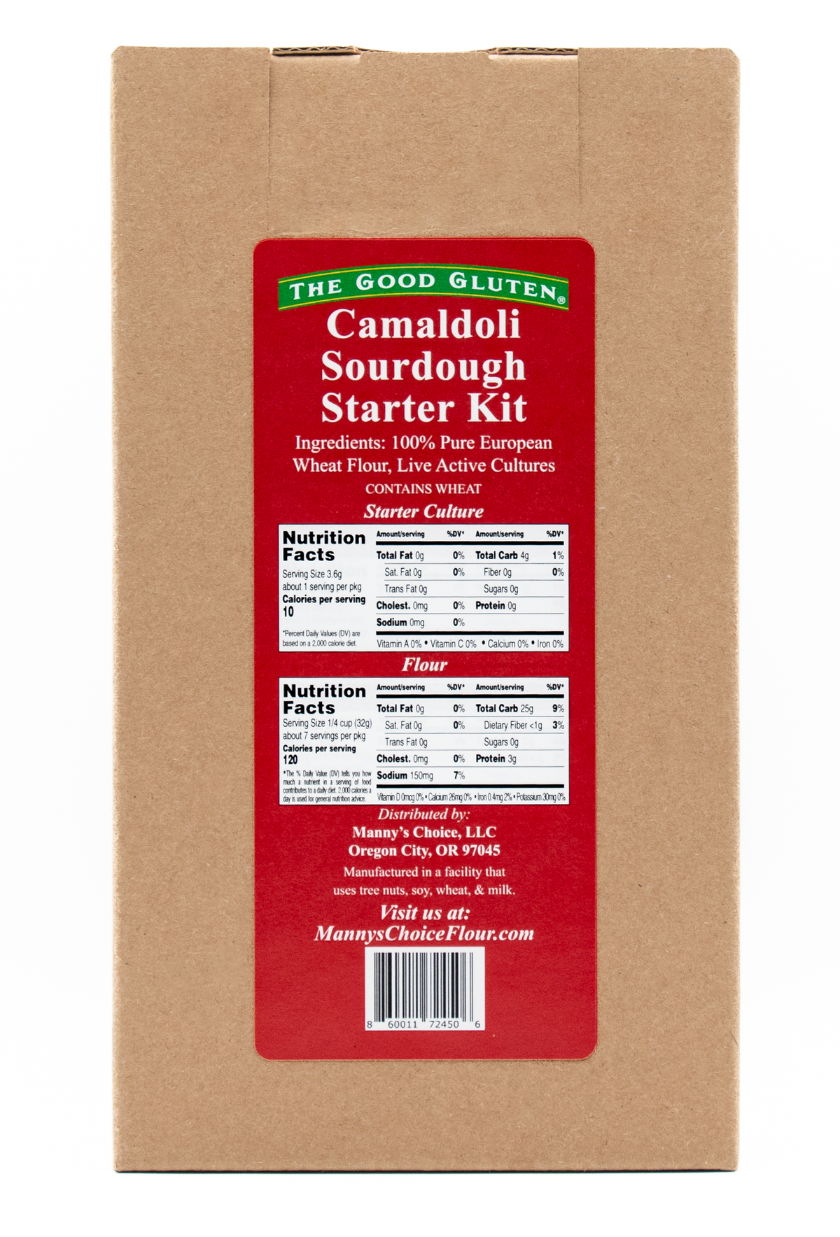 Manny’s Choice Camaldoli Sourdough Starter Kit – 2