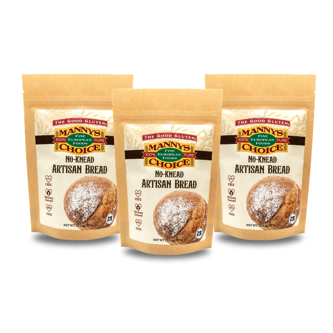 Manny’s Choice No-Knead Artisan Bread Mix – 3