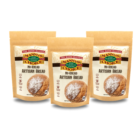 Manny’s Choice No-Knead Artisan Bread Mix – 3