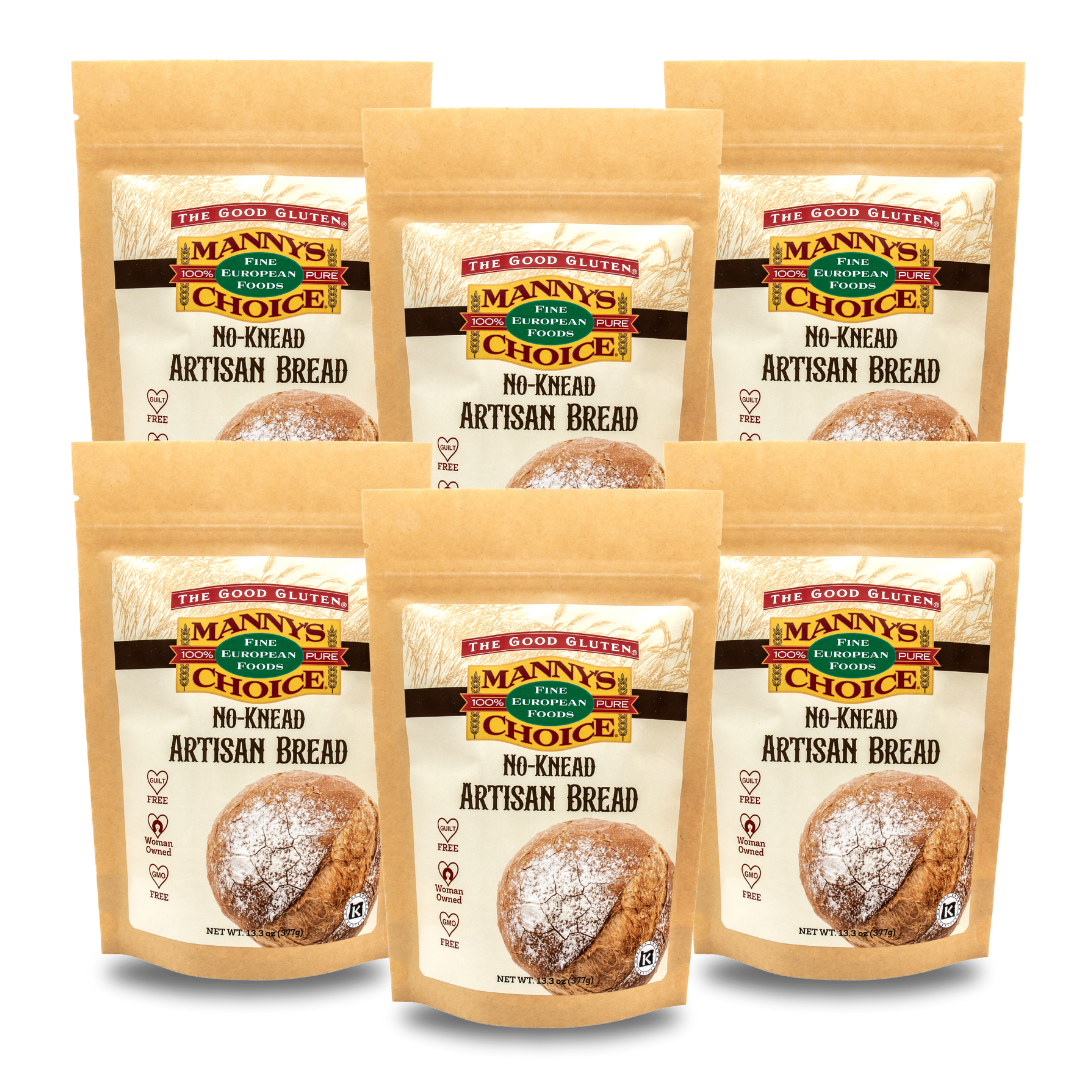 Manny’s Choice No-Knead Artisan Bread Mix – 4