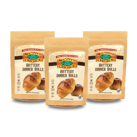 Manny’s Choice Buttery Dinner Rolls Mix – 3