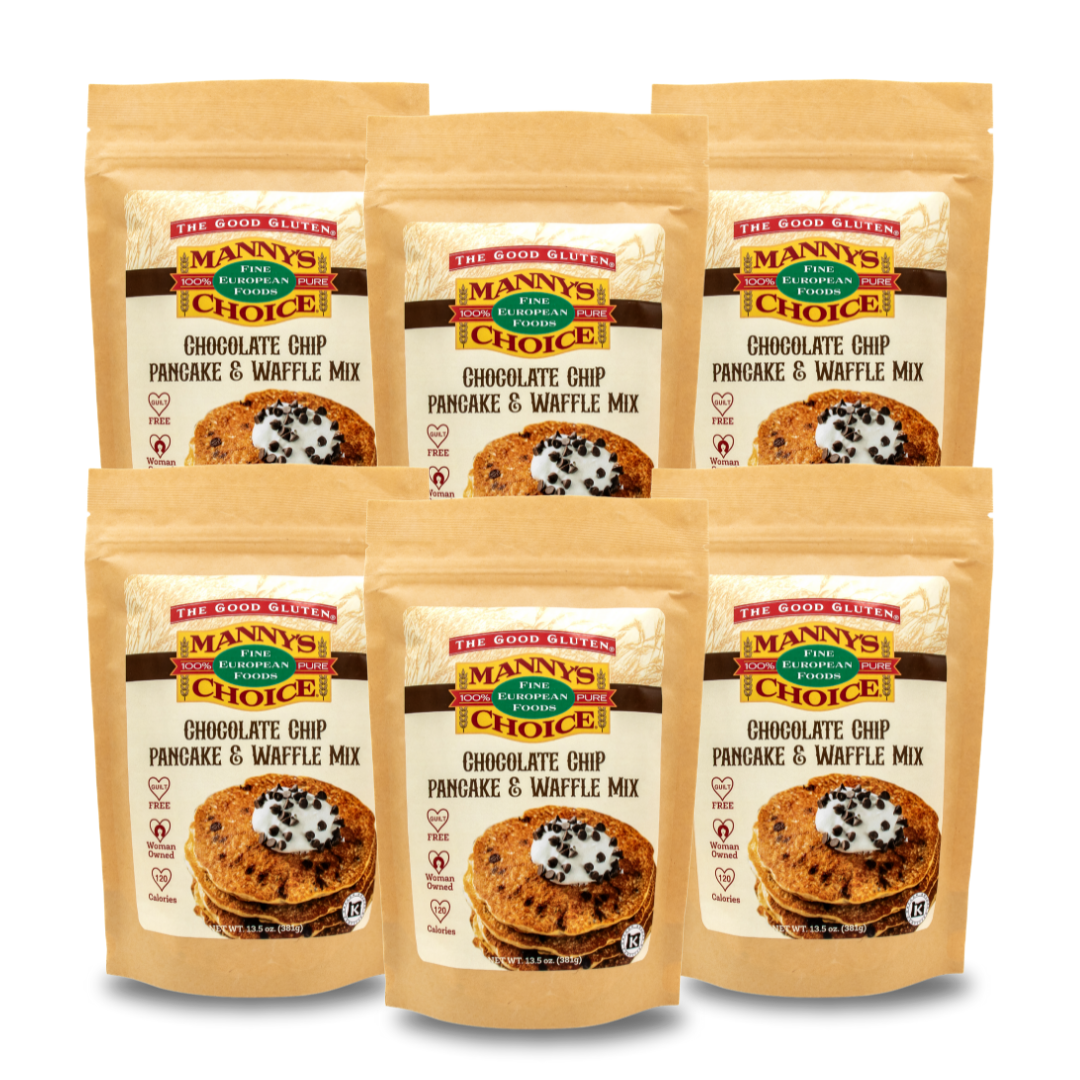 Manny’s Choice Chocolate Chip Pancake and Waffle Mix – 4