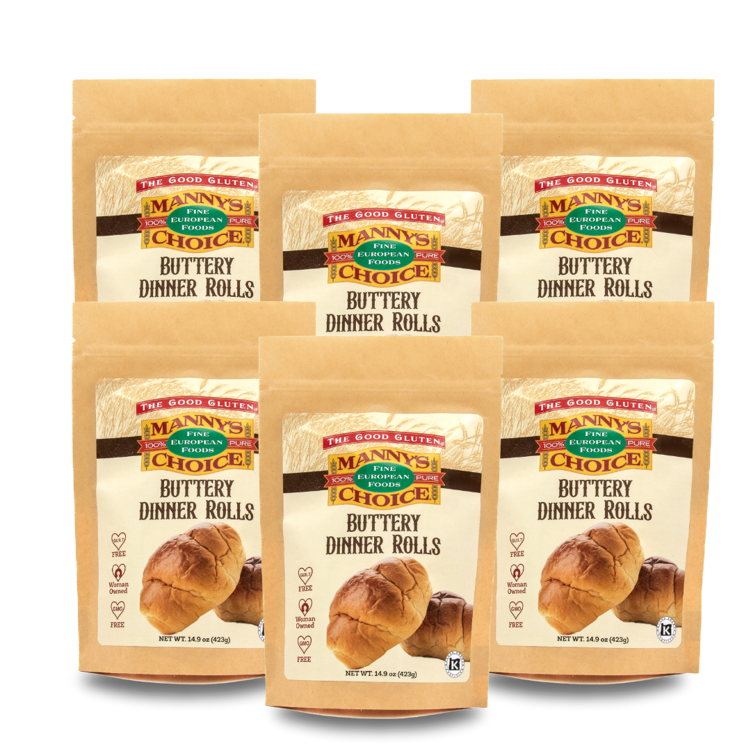 Manny’s Choice Buttery Dinner Rolls Mix – 4