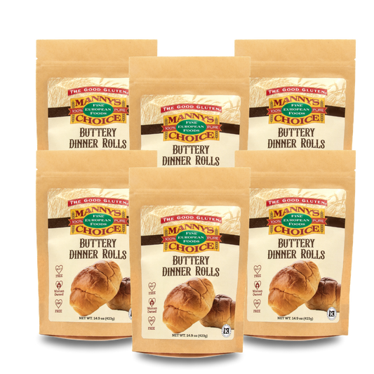 Manny’s Choice Buttery Dinner Rolls Mix – 4