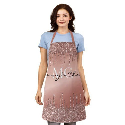 Manny’s Choice Rose Gold Dimond Apron – 2