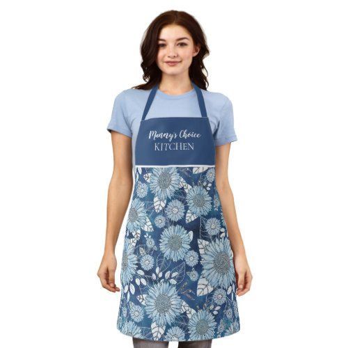 Manny’s Choice Blue Sunflower Apron – 2