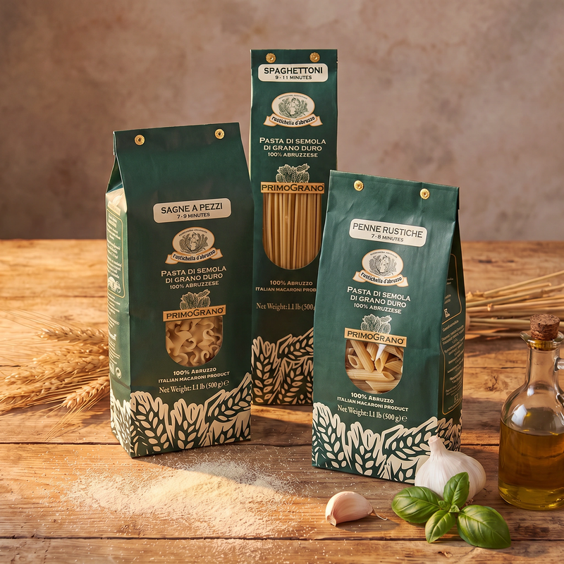 Manny's Choice PrimoGrano Variety Pack, prepared and served