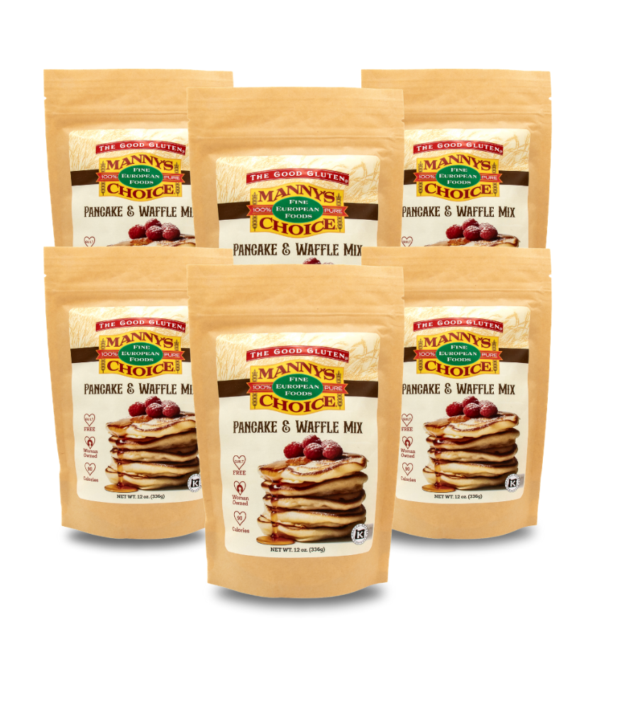 Manny's Choice Pancake & Waffle Mix — 6-Pack
