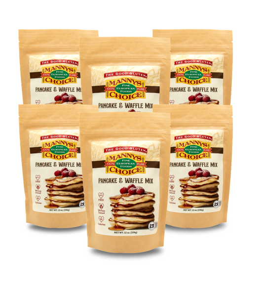 Manny's Choice Pancake & Waffle Mix — 6-Pack