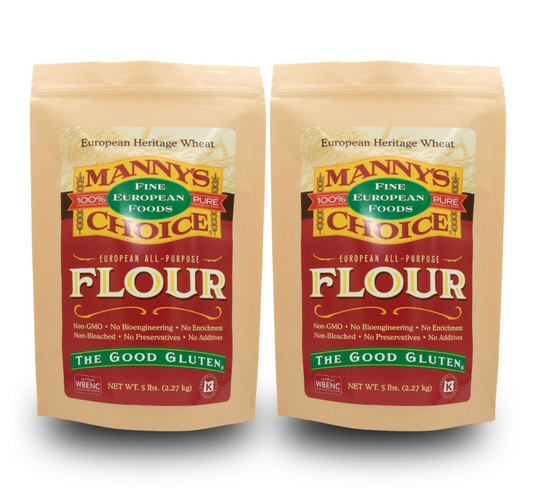 Manny's Choice Type 0 Italian Flour — 5lb, 2-Pack