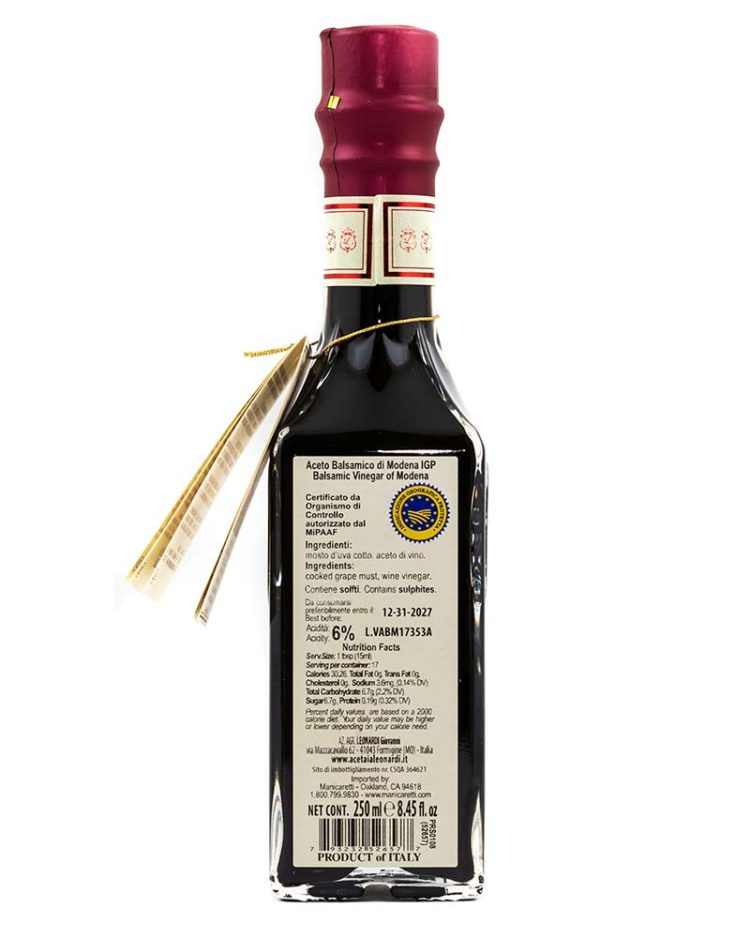 Balsamic Vinegar Modena IGP - Red Seal