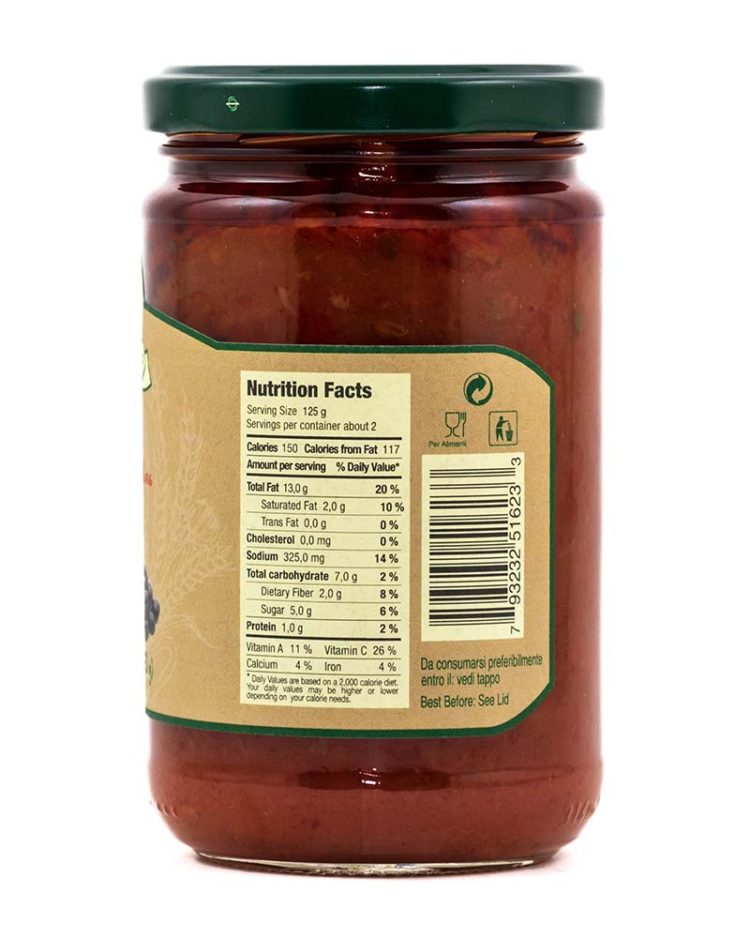 Family Size Olive Sauce-sideb