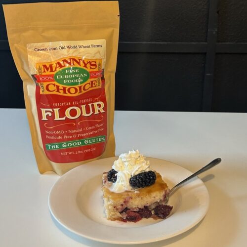 Manny's Choice Blackberry Cobbler